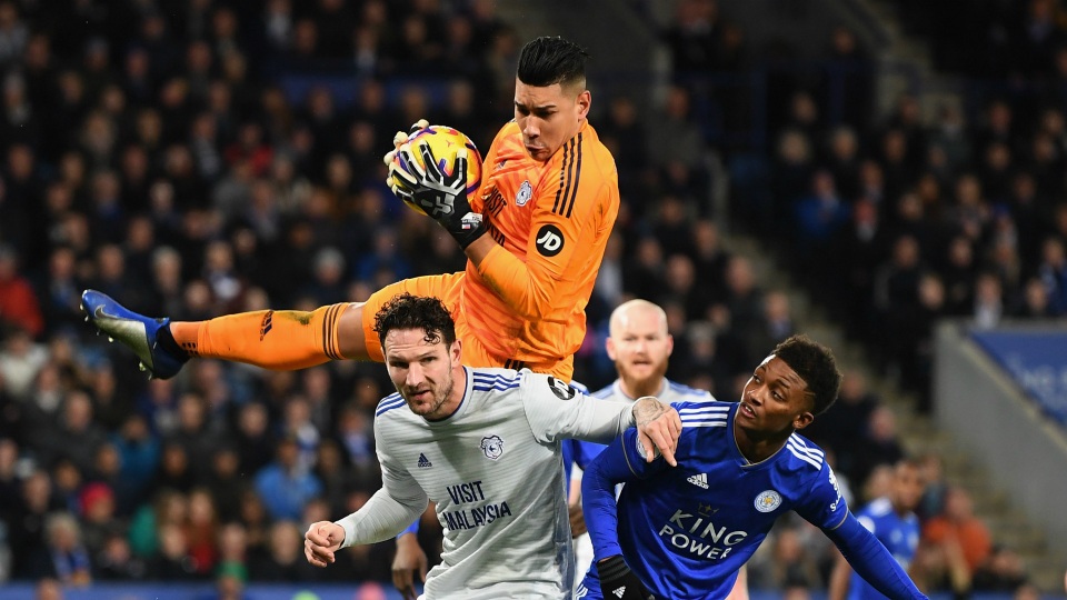 
Neil Etheridge thi đấu xuất sắc trong trận đấu với Leicester City
