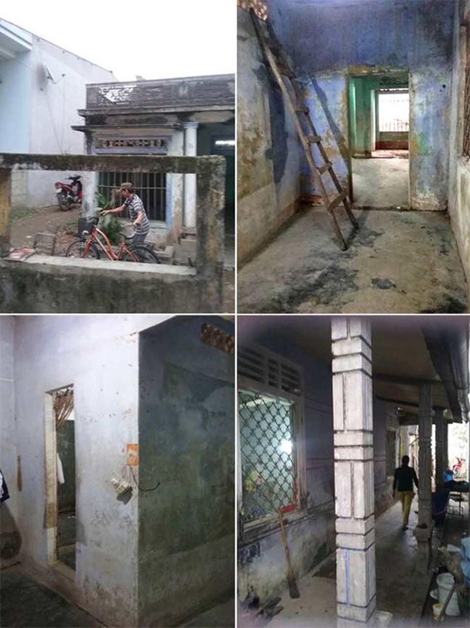 Nhà cấp 4 tồi tàn đẹp khó tin sau cải tạo chỉ tốn 350 triệu đồng - 1
Nhà tồi tàn khi chưa nâng cấp.