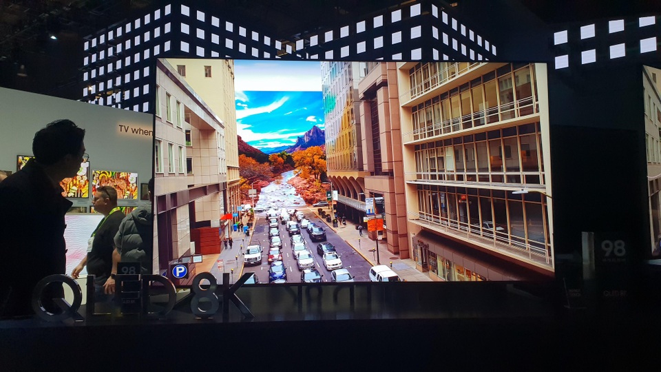 Xem các ông lớn Samsung, LG, Sony đọ TV 8K khủng tại CES 2019 - Ảnh 3. Xem các ông lớn Samsung, LG, Sony đọ TV 8K khủng tại CES 2019 - Ảnh 3.