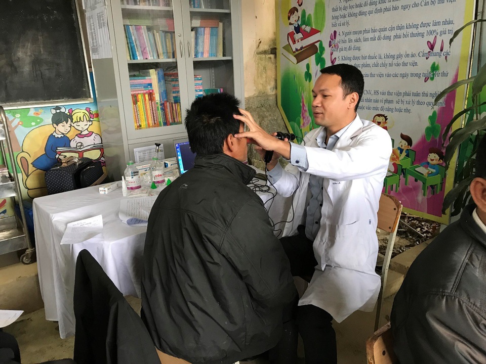 Giảng viên Học viện Y Dược học Cổ truyền tình nguyện khám, chữa bệnh cho người dân vùng cao - Ảnh 1. Giảng viên Học viện Y Dược học Cổ truyền tình nguyện khám, chữa bệnh cho người dân vùng cao - Ảnh 1.