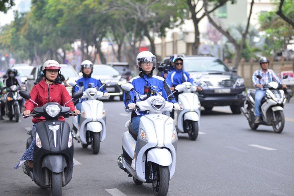 Yamaha Grande Hybrid và hành trình chinh phục kỷ lục Việt Nam - Ảnh 1. Yamaha Grande Hybrid và hành trình chinh phục kỷ lục Việt Nam - Ảnh 1.