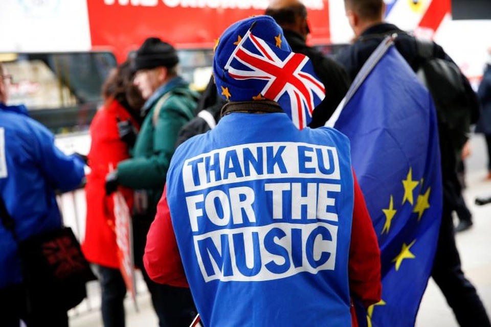 Người Anh xuống đường vì Brexit trước giờ G - Ảnh 19. Người Anh xuống đường vì Brexit trước giờ G - Ảnh 19.
