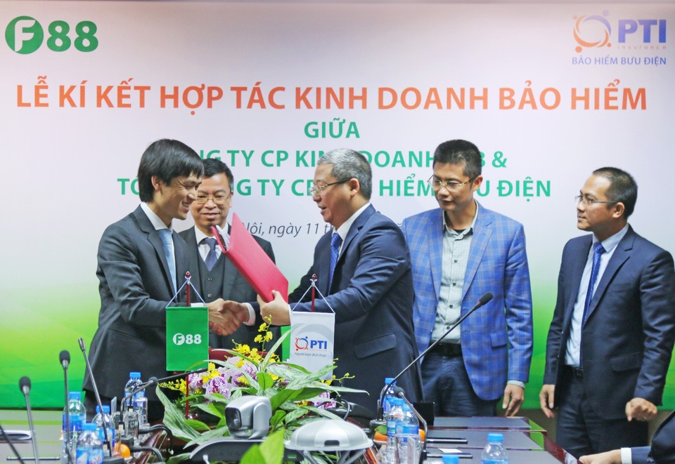 Bảo hiểm PTI và F88 ký kết hợp tác chiến lược - Ảnh 1. Bảo hiểm PTI và F88 ký kết hợp tác chiến lược - Ảnh 1.