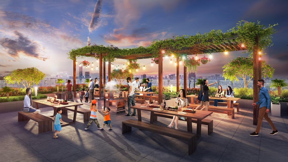 Tour thăm quan dự án Rivera Park vườn trên không - Ảnh 2. Tour thăm quan dự án Rivera Park vườn trên không - Ảnh 2.