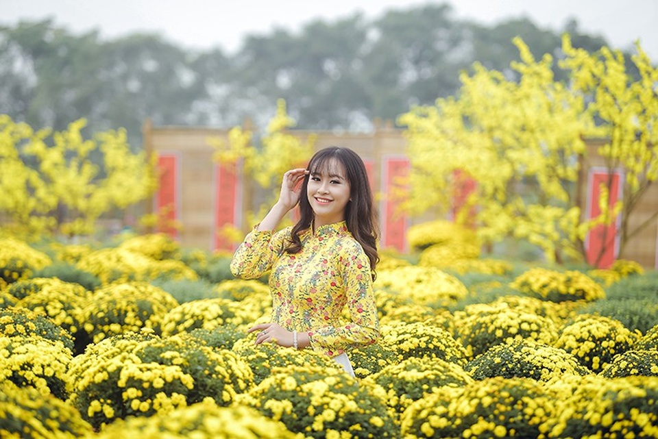 Tân hoa khôi Imiss Thăng Long khoe sắc trong bộ ảnh đón Xuân sớm - Ảnh 6. Tân hoa khôi Imiss Thăng Long khoe sắc trong bộ ảnh đón Xuân sớm - Ảnh 6.