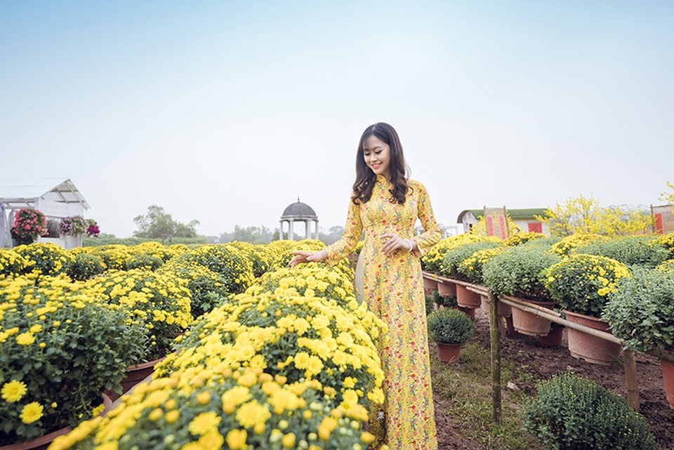 Tân hoa khôi Imiss Thăng Long khoe sắc trong bộ ảnh đón Xuân sớm - Ảnh 7. Tân hoa khôi Imiss Thăng Long khoe sắc trong bộ ảnh đón Xuân sớm - Ảnh 7.