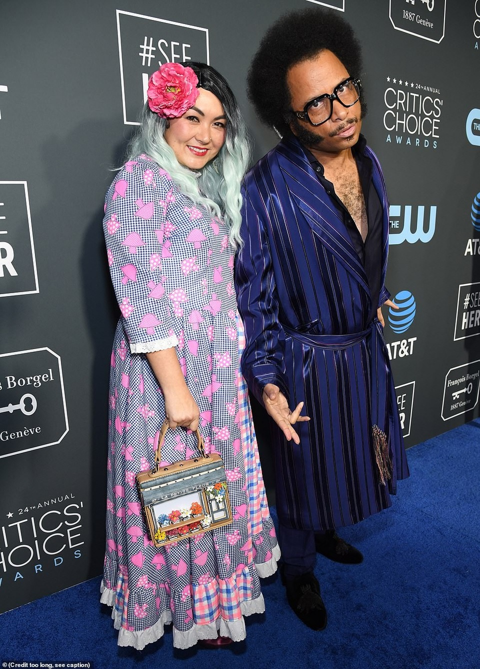 Những bộ váy đẹp và xấu nhất trên thảm đỏ Critics Choice Awards - Ảnh 24. Những bộ váy đẹp và xấu nhất trên thảm đỏ Critics Choice Awards - Ảnh 24.