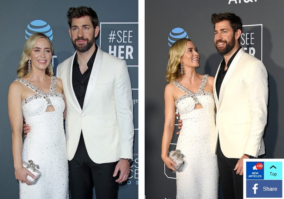 Lady Gaga, Charlize Theron và Emily Blunt lộng lẫy trên thảm đỏ Critics Choice Awards - Ảnh 8. Lady Gaga, Charlize Theron và Emily Blunt lộng lẫy trên thảm đỏ Critics Choice Awards - Ảnh 8.