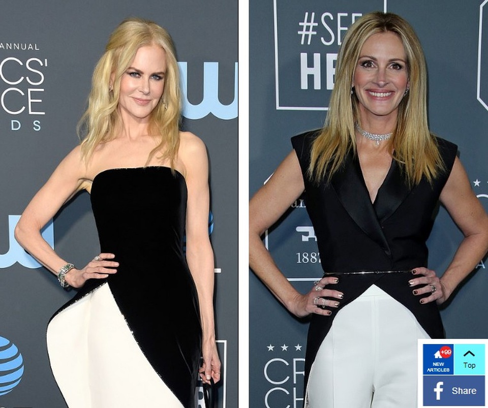 Lady Gaga, Charlize Theron và Emily Blunt lộng lẫy trên thảm đỏ Critics Choice Awards - Ảnh 10. Lady Gaga, Charlize Theron và Emily Blunt lộng lẫy trên thảm đỏ Critics Choice Awards - Ảnh 10.