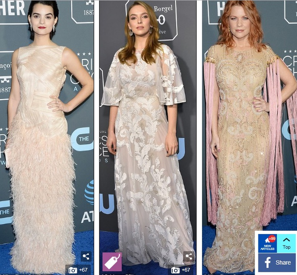 Lady Gaga, Charlize Theron và Emily Blunt lộng lẫy trên thảm đỏ Critics Choice Awards - Ảnh 27. Lady Gaga, Charlize Theron và Emily Blunt lộng lẫy trên thảm đỏ Critics Choice Awards - Ảnh 27.