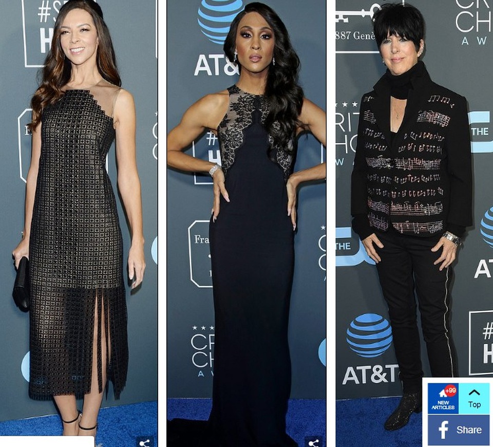 Lady Gaga, Charlize Theron và Emily Blunt lộng lẫy trên thảm đỏ Critics Choice Awards - Ảnh 36. Lady Gaga, Charlize Theron và Emily Blunt lộng lẫy trên thảm đỏ Critics Choice Awards - Ảnh 36.