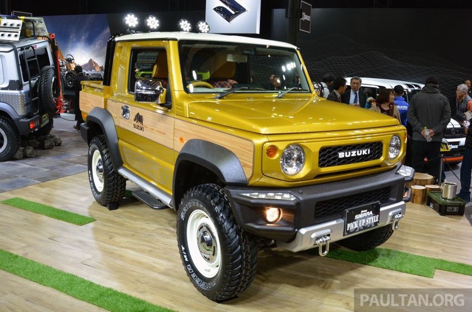 Cận cảnh xe bán tải Suzuki Jimny Sierra - Ảnh 14. Cận cảnh xe bán tải Suzuki Jimny Sierra - Ảnh 14.