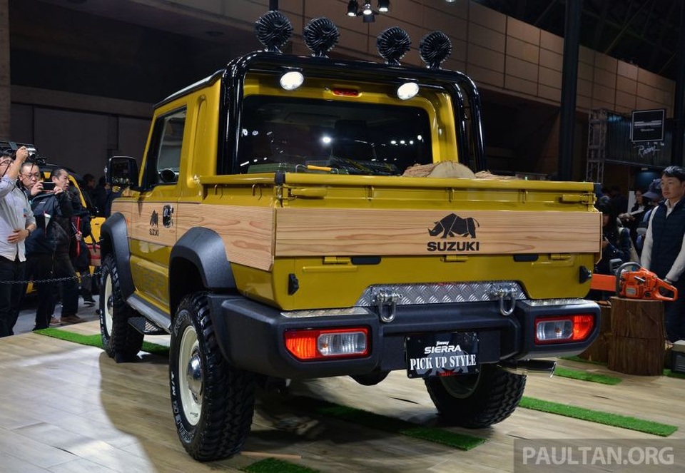 Cận cảnh xe bán tải Suzuki Jimny Sierra - Ảnh 12. Cận cảnh xe bán tải Suzuki Jimny Sierra - Ảnh 12.