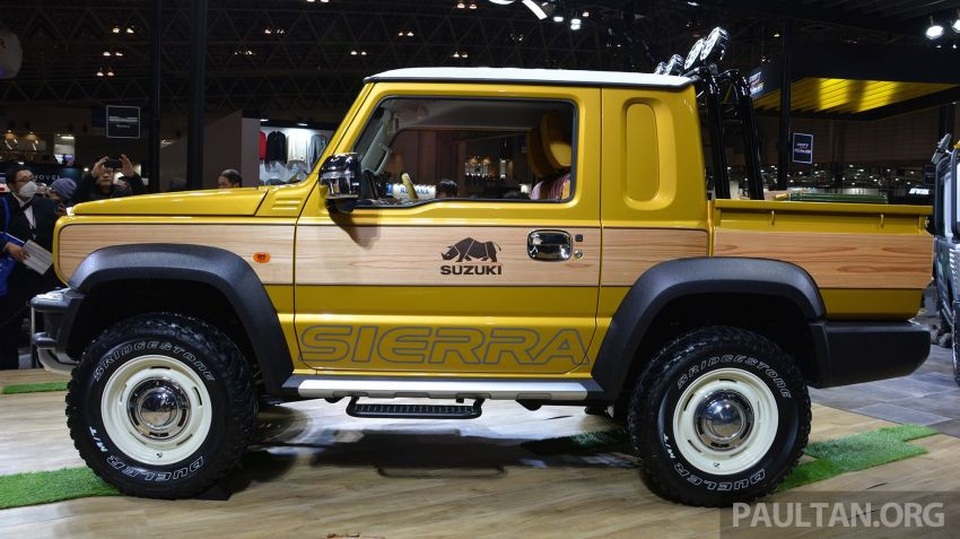 Cận cảnh xe bán tải Suzuki Jimny Sierra - Ảnh 8. Cận cảnh xe bán tải Suzuki Jimny Sierra - Ảnh 8.