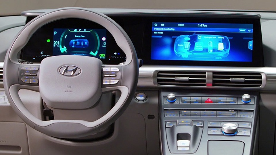 Hyundai Nexo dùng pin nhiên liệu hydro đầu tiên lăn bánh - 6 Hyundai Nexo dùng pin nhiên liệu hydro đầu tiên lăn bánh - 6
