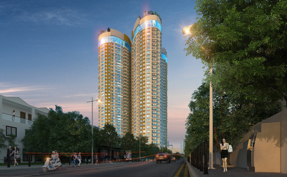 Skyview Plaza – Giải tỏa cơn khát bất động sản trục đường Giải Phóng - 2 Skyview Plaza sở hữu thiết kế độc đáo và tiện ích hiện đại