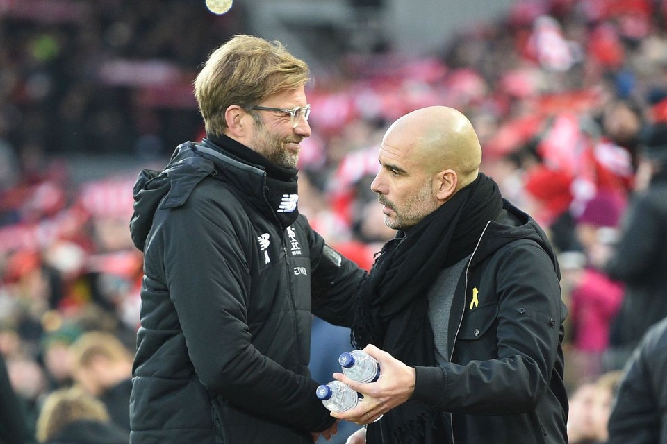 
Cuộc chiến quan trọng giữa Guardiola và Klopp sẽ ảnh hưởng tới cuộc đua của hai đội bóng tới ngôi vô địch Premier League
