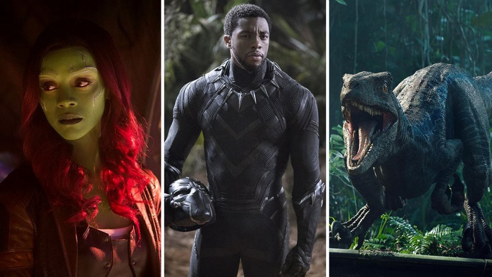 Doanh thu phòng vé năm 2018 đạt con số cao nhất mọi thời đại - 1 Avenger: Infinity War, Black Panther và Jurrasic World nằm trong top đầu doanh thu phòng vé 2018.