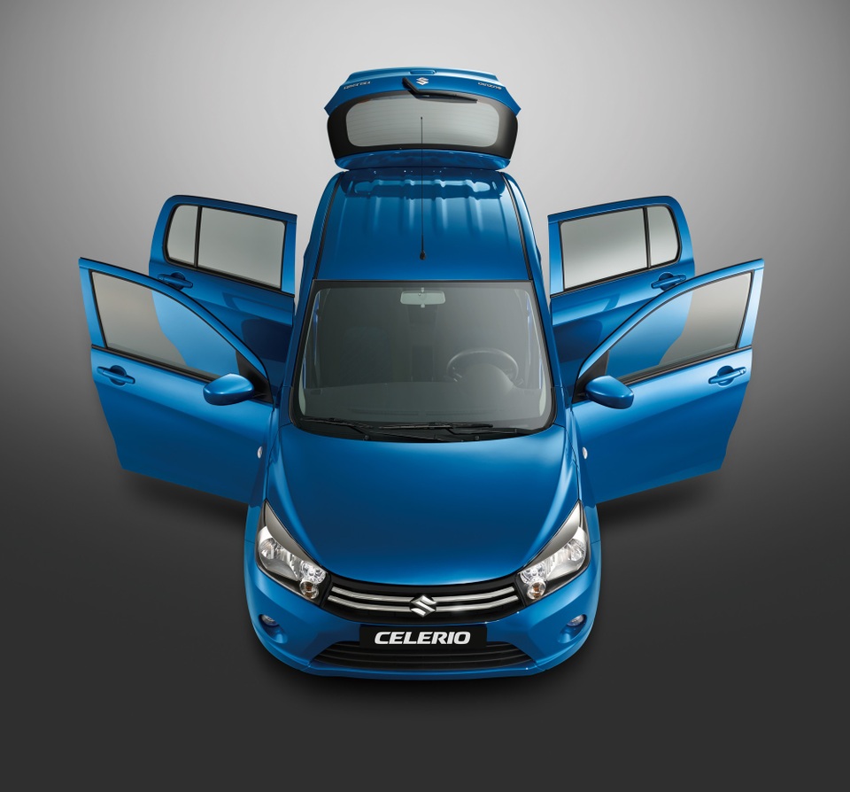 Suzuki Celerio, mẫu xe tiết kiệm cho sử dụng trong đô thị và kinh doanh - 8 Suzuki Celerio, mẫu xe tiết kiệm cho sử dụng trong đô thị và kinh doanh - 8