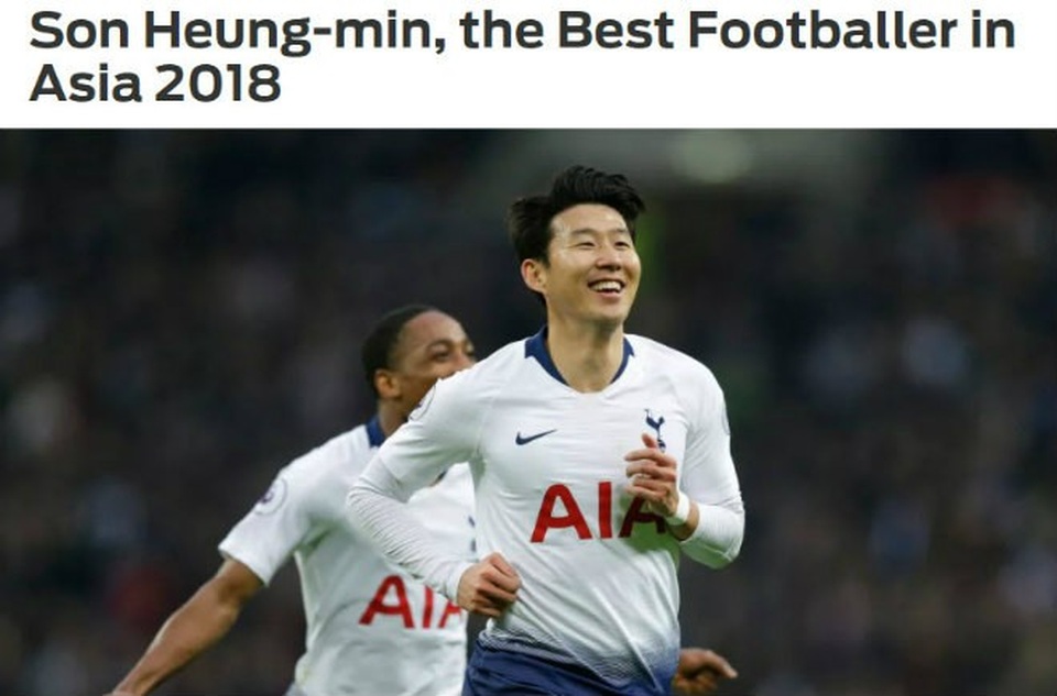 Son Heung Min hay nhất châu Á năm 2018, Quang Hải lọt top 15 - 1
Son Heung Min vẫn đang là ngôi sao hay nhất của bóng đá châu Á hiện tại