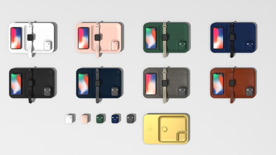 CES 2019: Độc đáo đế sạc không dây đa thiết bị đầu tiên trên thế giới - 4 CES 2019: Độc đáo đế sạc không dây đa thiết bị đầu tiên trên thế giới - 4