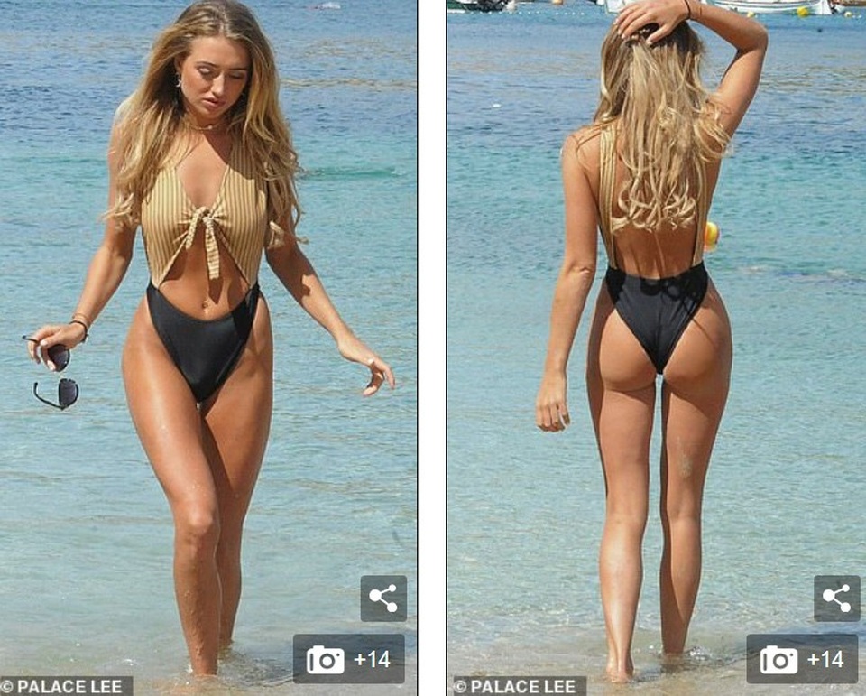 Georgia Harrison khoe dáng sexy trên biển - Ảnh 3. Georgia Harrison khoe dáng sexy trên biển - Ảnh 3.