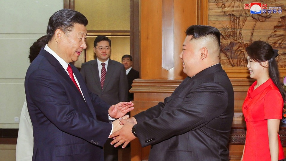 Thông điệp cảnh báo Mỹ của ông Kim Jong-un khi thăm Trung Quốc - Ảnh 2. Thông điệp cảnh báo Mỹ của ông Kim Jong-un khi thăm Trung Quốc - Ảnh 2.