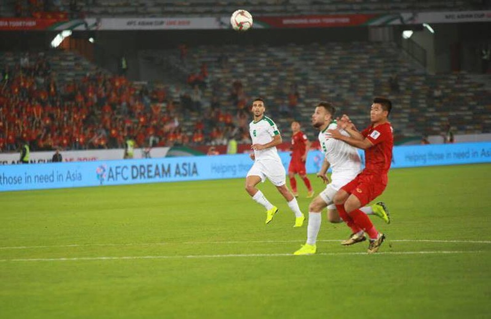 Việt Nam 2-3 Iraq: Thất bại đáng tiếc - Ảnh 3. Việt Nam 2-3 Iraq: Thất bại đáng tiếc - Ảnh 3.