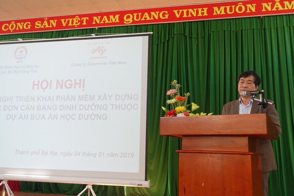 Bà Rịa - Vũng Tàu triển kha dự án bữa ăn học đường - Ảnh 1. Bà Rịa - Vũng Tàu triển kha dự án bữa ăn học đường - Ảnh 1.