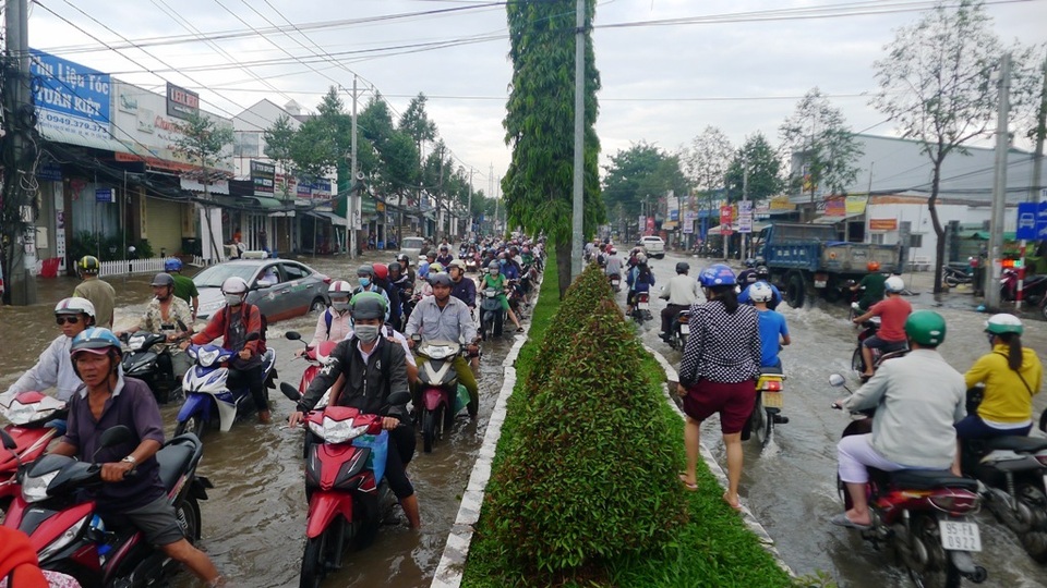 Người dân Tây Đô vẫn quay cuồng trong biển nước, hàng nghìn học sinh phải nghỉ học - 7 Người dân Tây Đô vẫn quay cuồng trong biển nước, hàng nghìn học sinh phải nghỉ học - 7