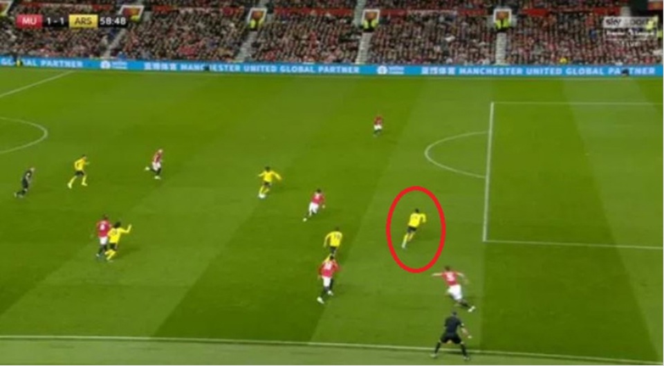 Sai lầm ngớ ngẩn của trọng tài ở trận Man Utd hòa Arsenal - 1 Sai lầm ngớ ngẩn của trọng tài ở trận Man Utd hòa Arsenal - 1