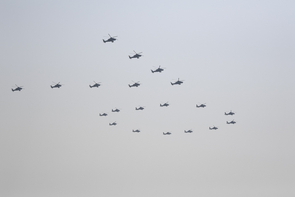 15.000 binh sĩ Trung Quốc duyệt binh mừng 70 năm Quốc khánh - 9 15.000 binh sĩ Trung Quốc duyệt binh mừng 70 năm Quốc khánh - 9