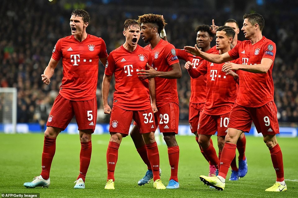 Những khoảnh khắc Bayern Munich đại thắng Tottenham với tỷ số khó tin - 8 Những khoảnh khắc Bayern Munich đại thắng Tottenham với tỷ số khó tin - 8