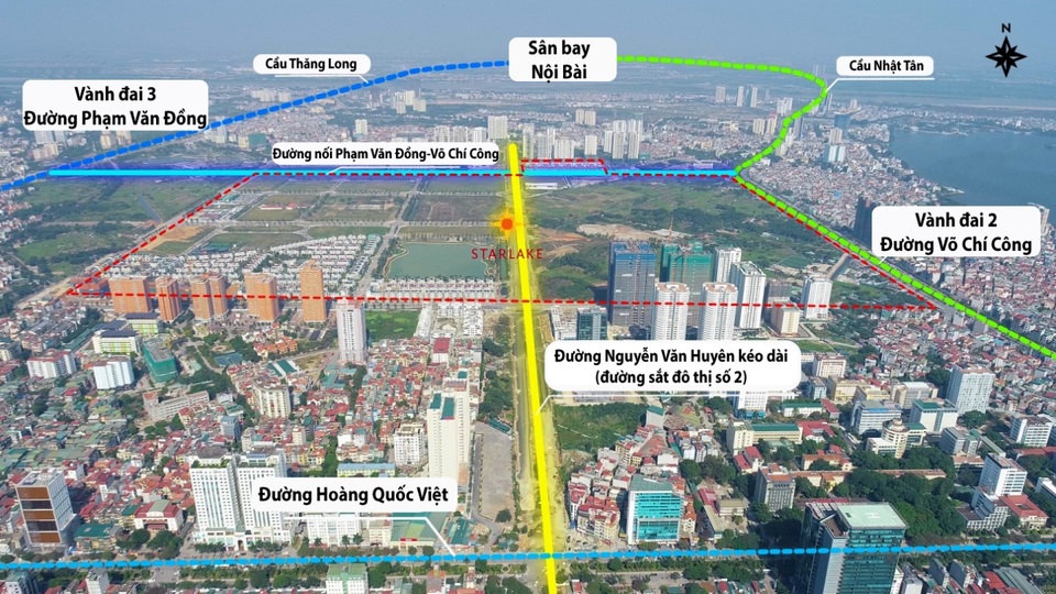 Đường 8 làn tạm thông: Kết nối vùng hanh thông, bất động sản “tăng tốc” - 2 Đường 8 làn tạm thông: Kết nối vùng hanh thông, bất động sản “tăng tốc” - 2