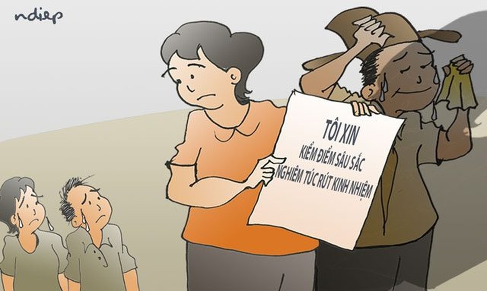 Vì sao vợ ông Triệu Tài Vinh không biết con mình được nâng điểm mà vẫn bị kiểm điểm? - 1 Vì sao vợ ông Triệu Tài Vinh không biết con mình được nâng điểm mà vẫn bị kiểm điểm? - 1