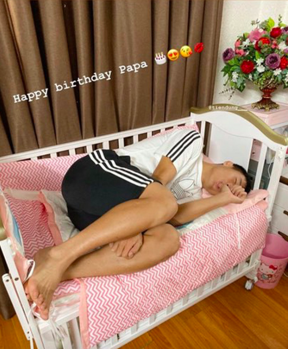 Hôn thê ngầm tiết lộ hậu vệ Bùi Tiến Dũng đã lên chức bố? - 2 Hôn thê ngầm tiết lộ hậu vệ Bùi Tiến Dũng đã lên chức bố? - 2