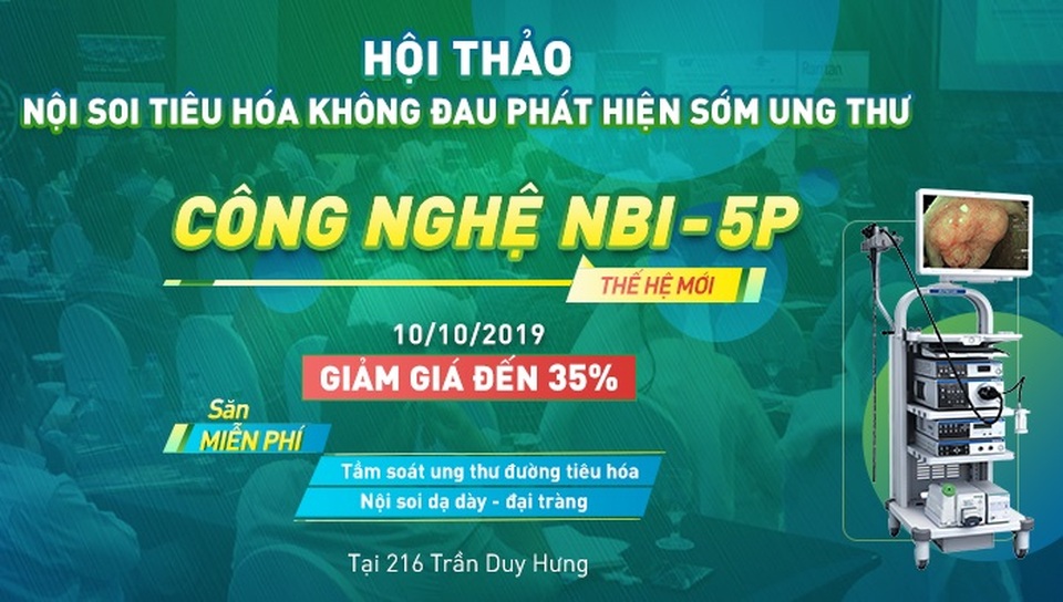 Phát hiện sớm ung thư đường tiêu hóa nhờ nội soi công nghệ NBI 5P - 3 Phát hiện sớm ung thư đường tiêu hóa nhờ nội soi công nghệ NBI 5P - 3