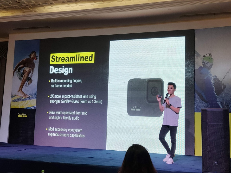 GoPro chính thức ra mắt máy quay Hero8 Black tại Việt Nam - 2 GoPro chính thức ra mắt máy quay Hero8 Black tại Việt Nam - 2