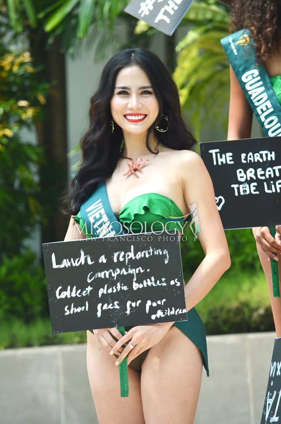 Đại diện Việt Nam gây chú ý tại cuộc thi Hoa hậu Trái đất 2019 - 2 Đại diện Việt Nam gây chú ý tại cuộc thi Hoa hậu Trái đất 2019 - 2