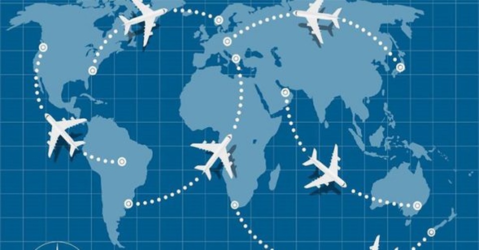 Tại sao máy bay luôn bay theo đường cong mà không bay thẳng? - 1