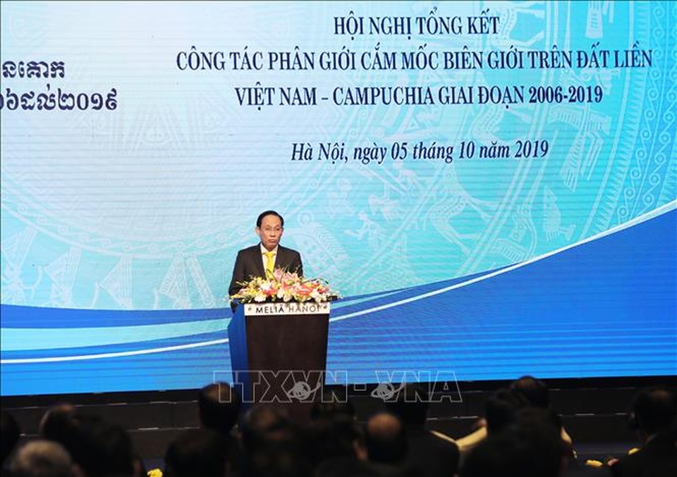 Bước tiến mới trong giải quyết hòa bình đường biên giới lãnh thổ Việt Nam - Campuchia - 2 Bước tiến mới trong giải quyết hòa bình đường biên giới lãnh thổ Việt Nam - Campuchia - 2