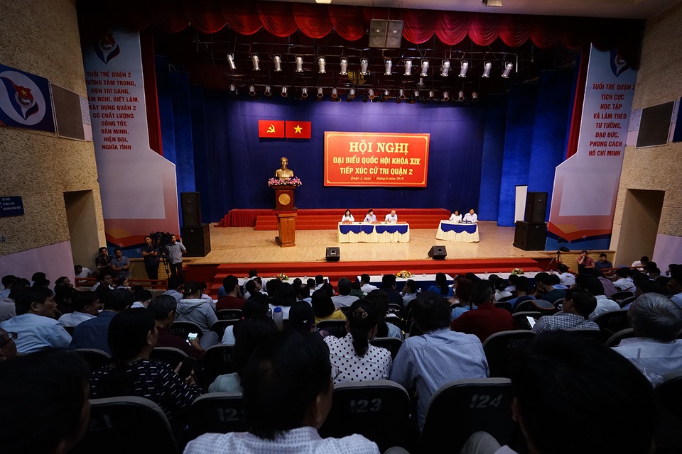 Cử tri Thủ Thiêm muốn đối thoại về ranh quy hoạch và đất tái định cư - 1 Cử tri Thủ Thiêm muốn đối thoại về ranh quy hoạch và đất tái định cư - 1