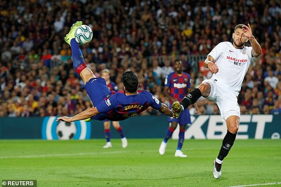 Messi và Luis Suarez rực sáng, Barcelona thắng đậm Sevilla - 3 Messi và Luis Suarez rực sáng, Barcelona thắng đậm Sevilla - 3