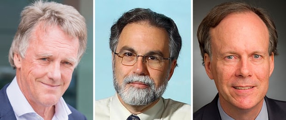 Ba nhà khoa học chia nhau giải Nobel Y học - 1 Ba nhà khoa học chia nhau giải Nobel Y học - 1