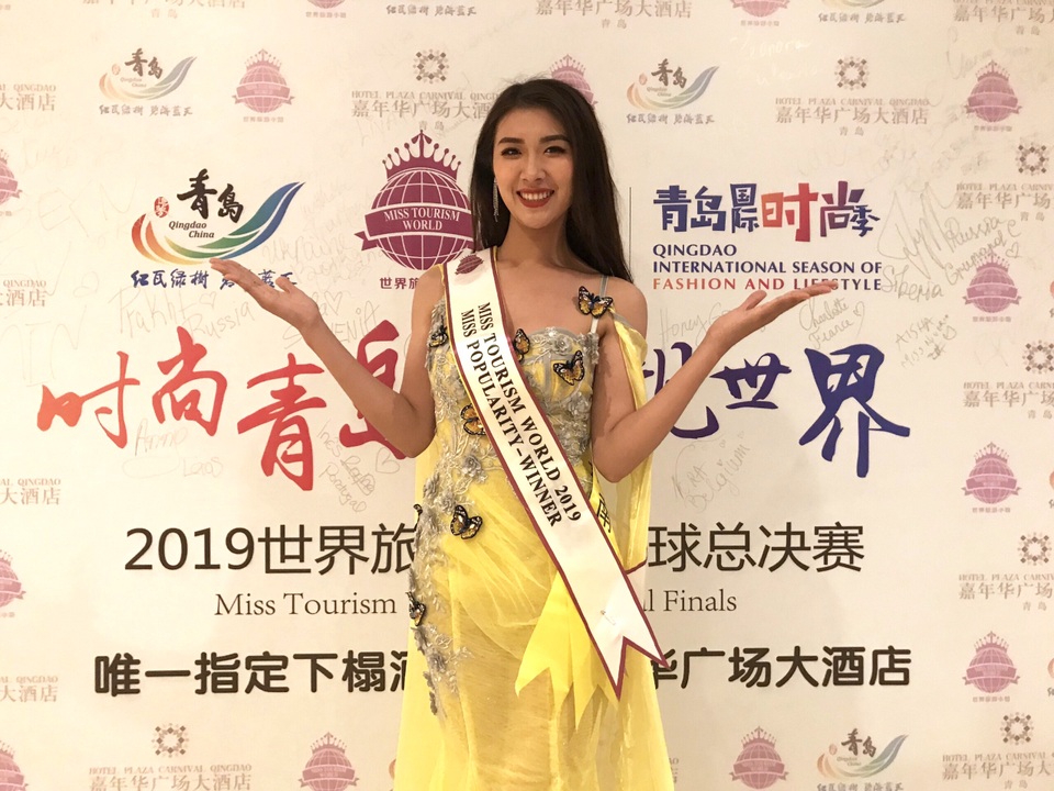 Tường Vy đạt danh hiệu Hoa hậu Du lịch Thế giới 2019 được yêu thích nhất - 1 Tường Vy đạt danh hiệu Hoa hậu Du lịch Thế giới 2019 được yêu thích nhất - 1
