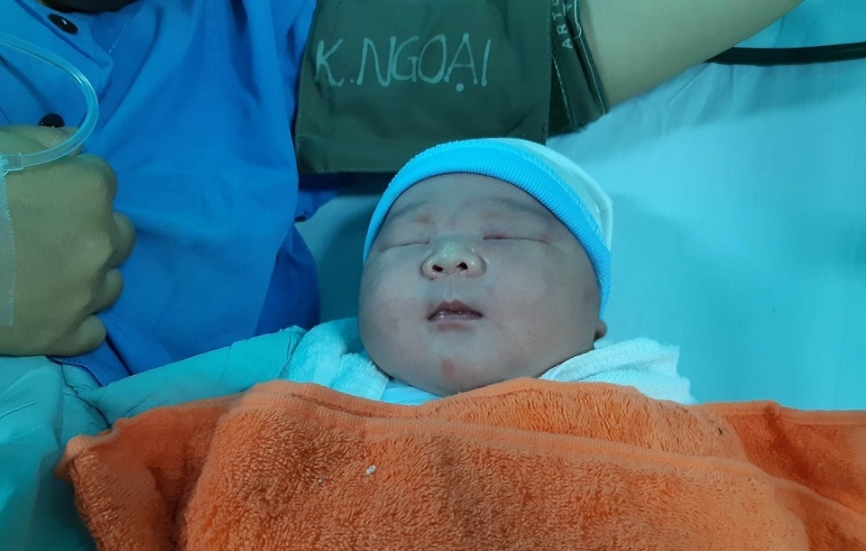 Bé trại nặng 5.1kg ở Quảng Nam