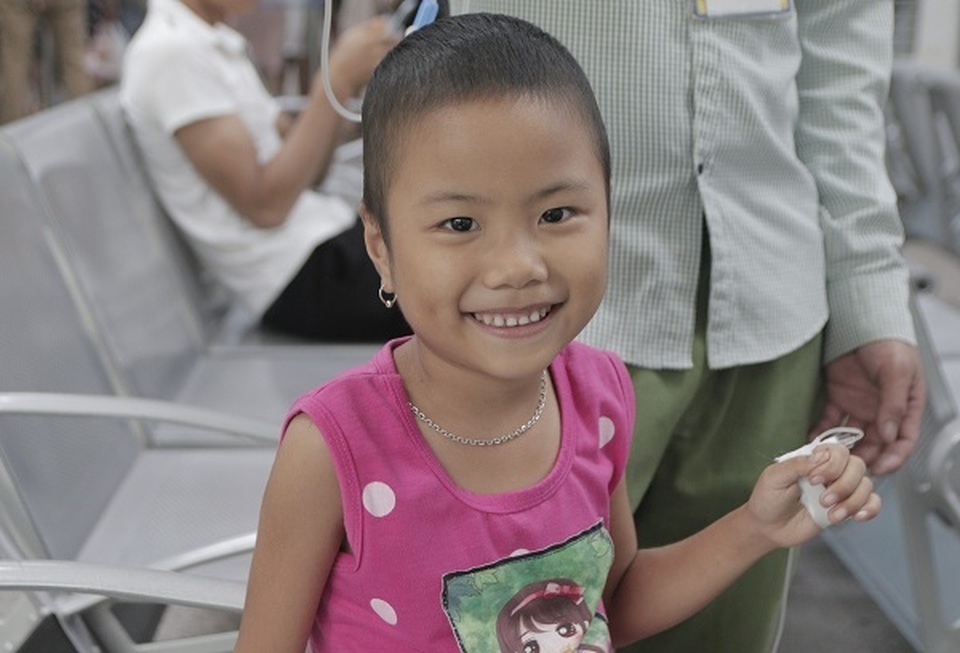 Động lực chữa bệnh đặc biệt của cô bé ung thư máu 6 tuổi - 3 Động lực chữa bệnh đặc biệt của cô bé ung thư máu 6 tuổi - 3