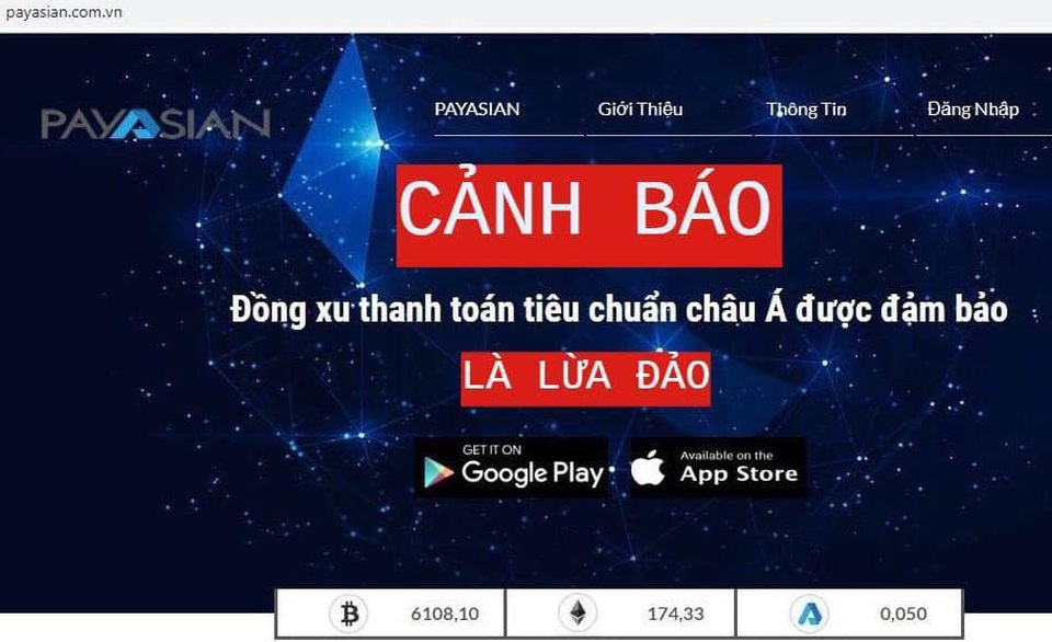 Công an Hà Nội cảnh báo lừa đảo, huy động tiền qua ví điện tử Payasian - 1