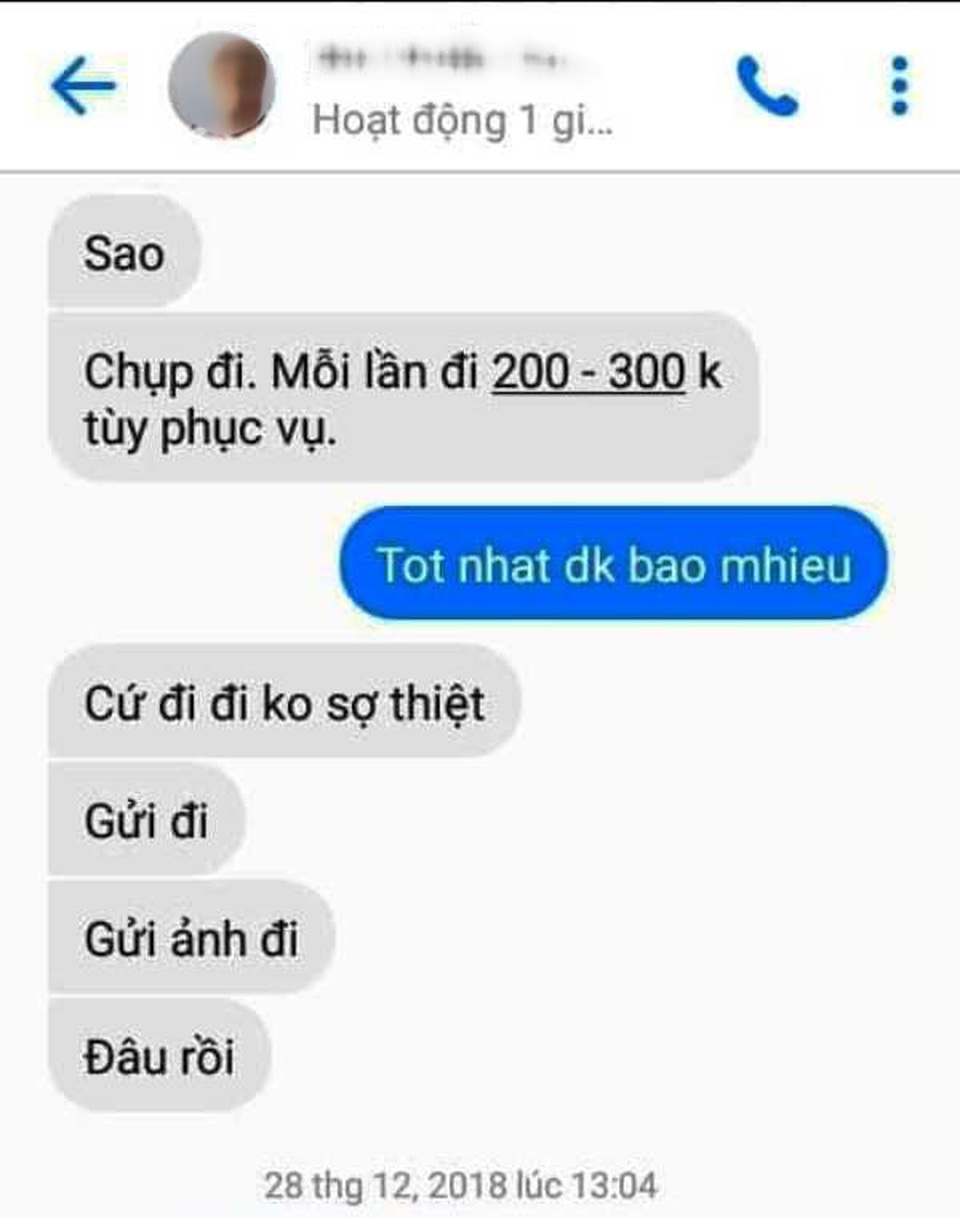 Làm rõ thông tin thầy giáo bị tố “gạ tình” với học sinh cũ qua tin nhắn - 2 Làm rõ thông tin thầy giáo bị tố “gạ tình” với học sinh cũ qua tin nhắn - 2