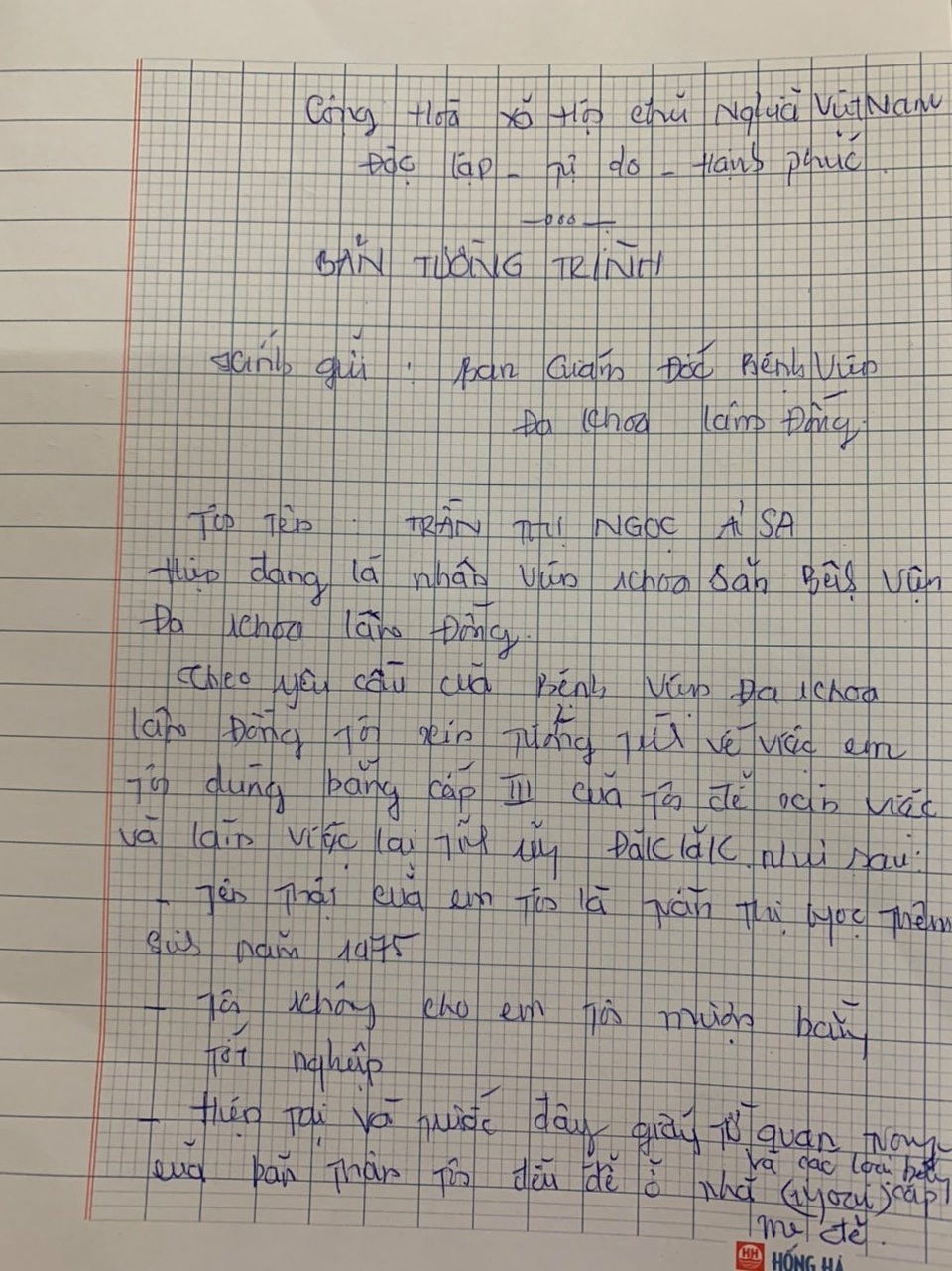 Ba lần “đổi tên” của nữ trưởng phòng mượn bằng để thăng tiến - 1 Ba lần “đổi tên” của nữ trưởng phòng mượn bằng để thăng tiến - 1